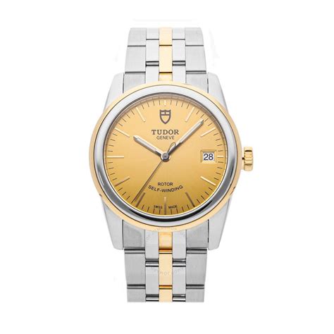 Tudor Glamour Date Automatic Champagne Dial Unisex Watch 